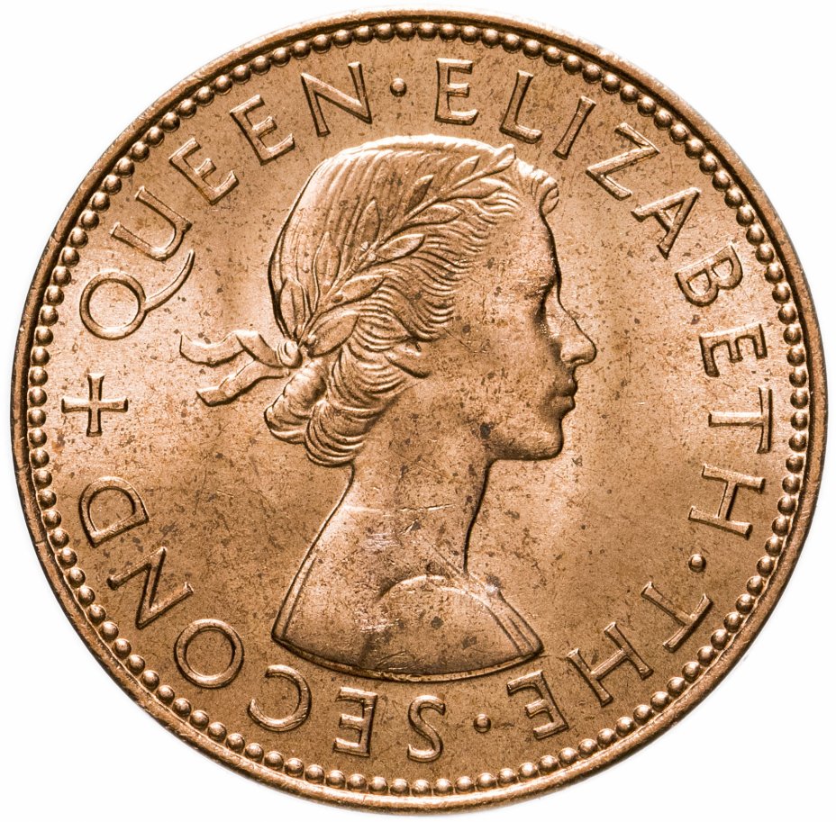 купить 1/2 пенни (penny) 1965     Новая Зеландия