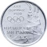 Купить Сан-Марино 5 лир (lire) 1980 "XXII летние Олимпийские Игры, Москва 1980"