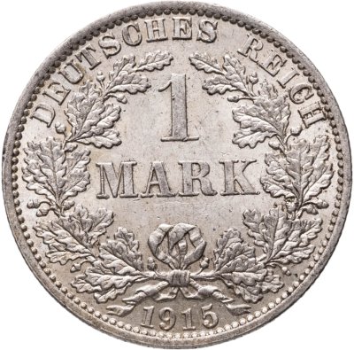 купить Германия 1 марка 1915, Знак монетного двора: "A" - Берлин