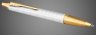Купить Шариковая ручка Parker IM Premium K318 Pearl GT, стержень: M, цвет чернил: blue, в подарочной упаковке., Лаки и смолы: лак, нержавеющая сталь, позолота, 2026 г.