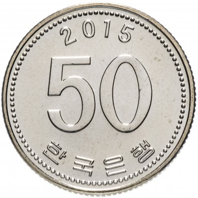 купить Южная Корея 50 вон (won) 2015