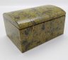 Купить Шкатулка с закруглённой крышкой, камень (змеевик), металл, Российская Федерация, 2000-2015 гг.
