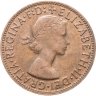 Купить Австралия 1 пенни (penny) 1964 Точка после "PENNY." - Монетный двор Перта