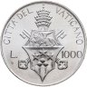 Купить Ватикан 1000 лир (lire) 1978