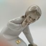 Купить Статуэтка "Девочка с тапочками", фарфор, роспись, Lladro, Испания, 1971-1974 гг.