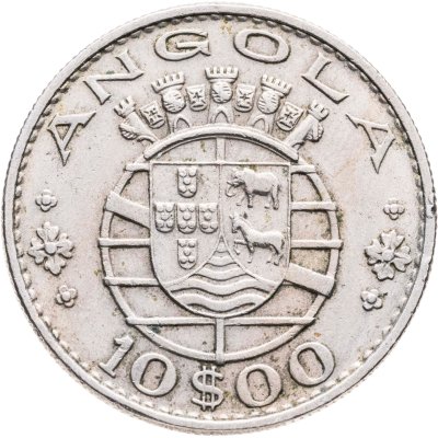купить Ангола 10 эскудо (escudos) 1970