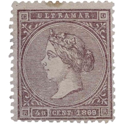 купить Испания марка "Изабелла" 1869