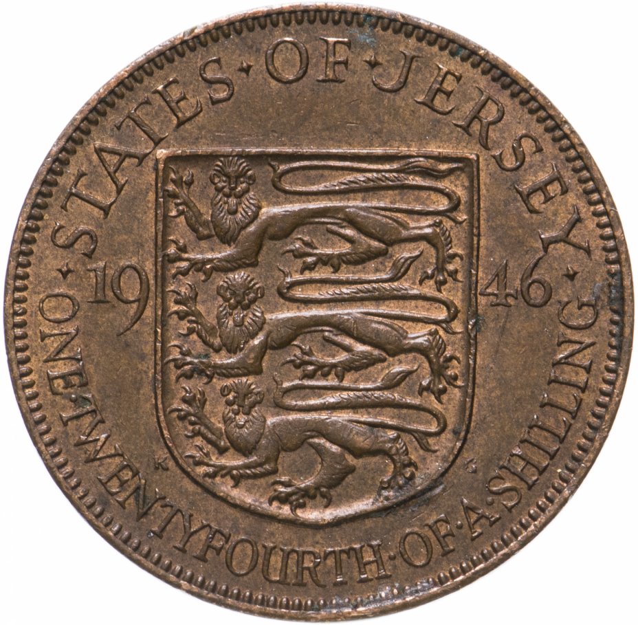 купить Джерси 1/24 шиллинга (shilling) 1946