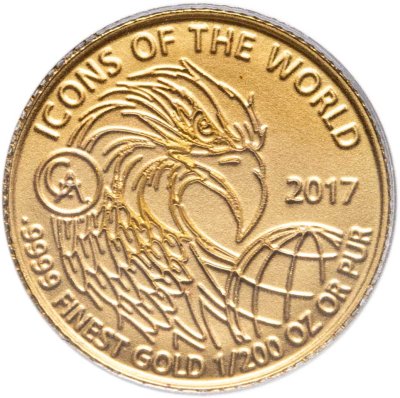 купить Руанда 10 франков 2017 Американский орел