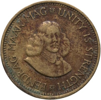 купить ЮАР 1/2 цента (cent) 1961