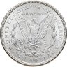 Купить США 1 доллар (dollar) 1921 Morgan Dollar (доллар Моргана) без обозначения монетного двора в слабе Монетник.ру MS62
