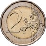 Купить Бельгия 2 euro (евро) 2008 "60 лет Всеобщей декларации прав человека"