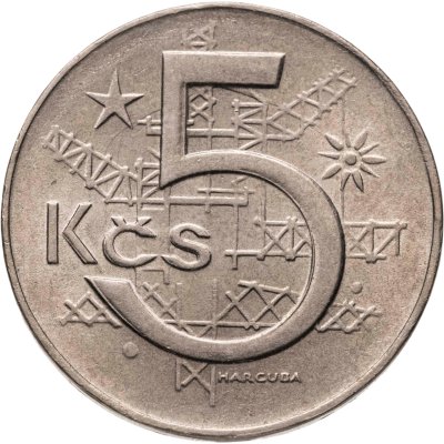 купить Чехословакия 5 крон 1982