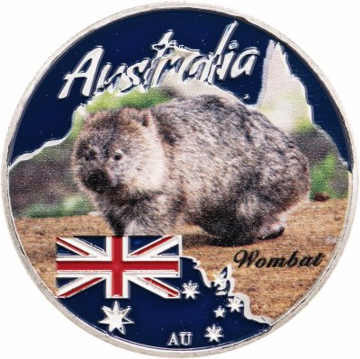 купить Тувалу 1 доллар 2017 "Животные Австралии - Вомбат"