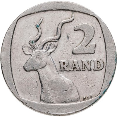 купить ЮАР 2 ранда (рэнда, rand) 1989