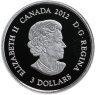 Купить Канада 3 доллара 2012 "Рожденному в мае. Эмеральд" в футляре, с сертификатом