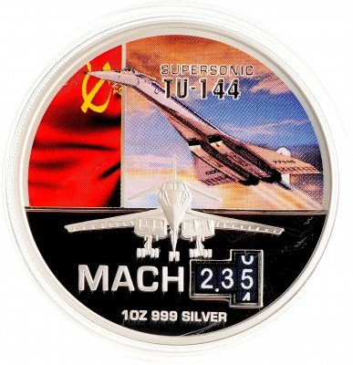 Купить Ниуэ 2 доллара 2011 "Ту-144"
