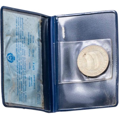 купить Югославия 5000 динар (dinars) 1989 "Саммит неприсоединившихся государств" в буклете