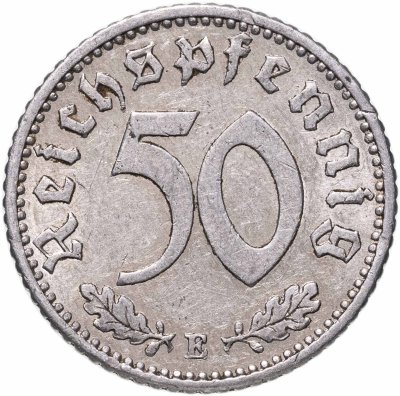 купить Германия 50 рейхспфеннигов 1935 "Е"