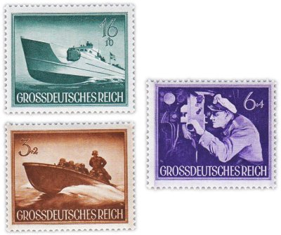 купить Германия, Третий Рейх набор из 3 марок 1944