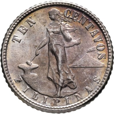 купить Филиппины 10 сентаво (centavos) 1944