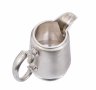 Купить Сливочник с изящной ручкой, металл, серебрение, Norblin & Co, Варшава, Российская Империя, 1864-1872 гг.