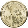 Купить США 1 доллар 2008 D "5-ый Президент США - Джеймс Монро"