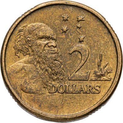 купить Австралия 2 доллара (dollars) 1992