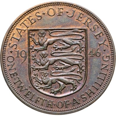 купить Джерси 1/12 шиллинга 1946