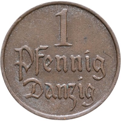купить Германия, Данциг (Гданьск) 1 пфенниг 1930