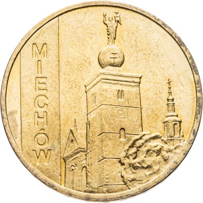 купить Польша 2 злотых 2010 "Город Мехув (Miechow)"