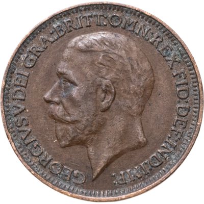 купить Великобритания 1 фартинг (farthing) 1931