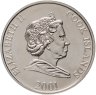 Купить Острова Кука 1 доллар (dollar) 2001 XIX зимние Олимпийские Игры, Солт-Лейк-Сити 2002