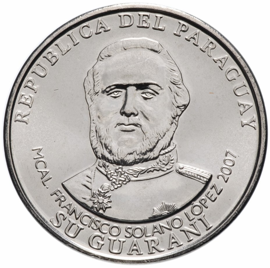 купить Парагвай 1000 гуарани (guaranies) 2008