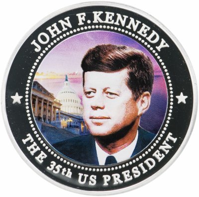 Купить Либерия 5 долларов 2009 Джон Кеннеди