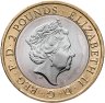 Купить Великобритания 2 pounds (фунта) 2016 "100-летие с начала Первой мировой войны армия Великобритании"