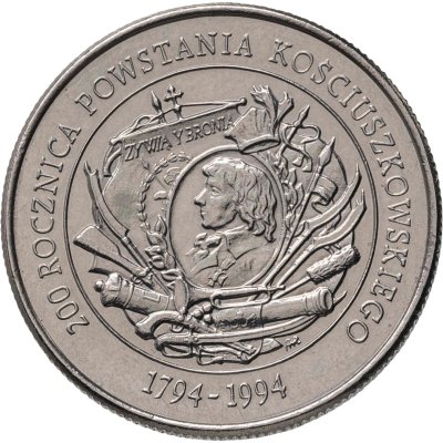 купить Польша 20000 злотых (zlotych) 1994 200 лет восстания Тадеуша Костюшко
