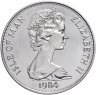 Купить Остров Мэн 1 крона 1984 "500 лет Геральдической палате /Герб Англии/"