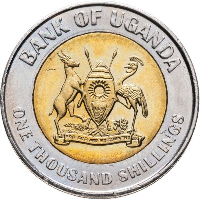 купить Уганда 1000 шиллингов (shillings) 2012 50 лет Независимости