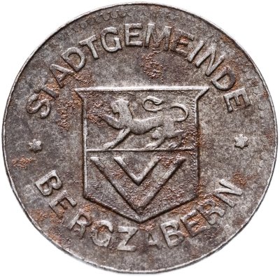 купить Германия "Бергцаберн" 10 пфеннигов 1917 нотгельд
