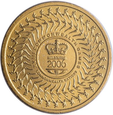 купить Австралия 5 долларов 2006 "XVIII Игры Содружества - Мельбурн 2006" в буклете