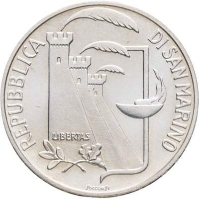 купить Сан-Марино 500 лир 1988, XV зимние Олимпийские Игры, Калгари 1988