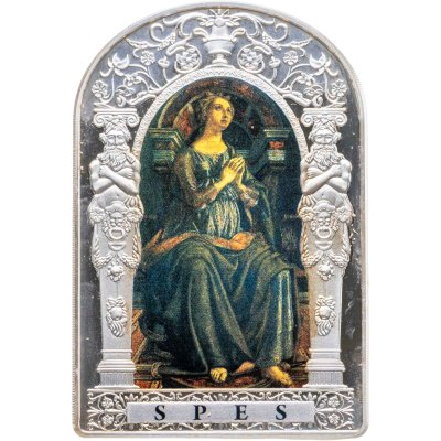 купить Андорра 10 динеров 2012 "Боттичелли. Семь добродетелей - Надежда (Spes)" в футляре, с сертификатом