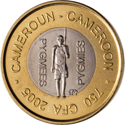 купить Камерун 750 франков (francs) 2005 "Пигмеи"