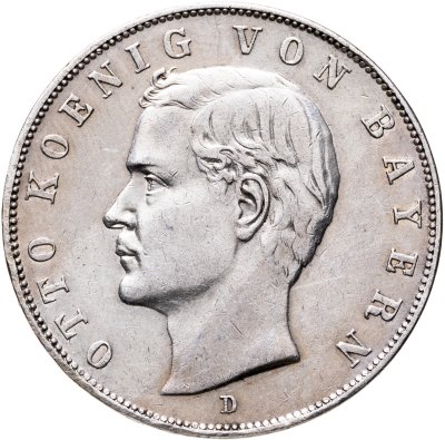 купить Германская империя (Бавария) 3 марки (mark) 1911 D