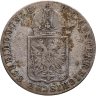 Купить Австрия 6 крейцеров (kreuzer) 1849, знак монетного двора "C" - Прага