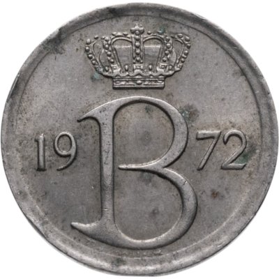 купить Бельгия 25 сантимов 1972