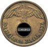 Купить Германия, Третий рейх 10 рейхспфеннигов (reichspfennig) 1938