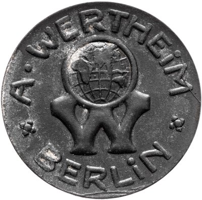 купить Германия, Вертхайм 50 пфеннигов 1917-1921
