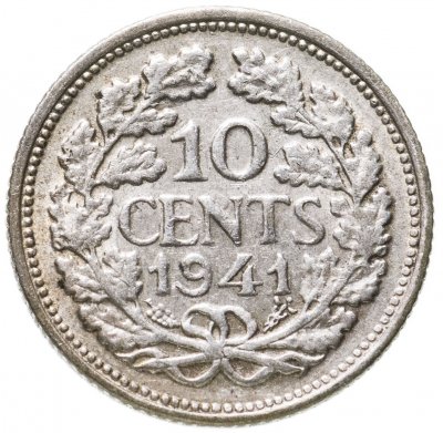 купить Нидерланды 10 центов 1941
